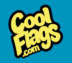Cool flags logo