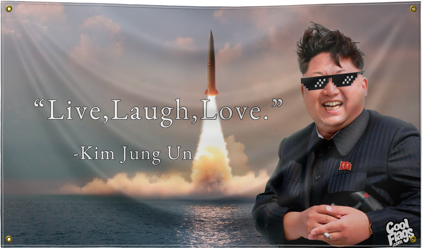 Live Laugh Love Flags