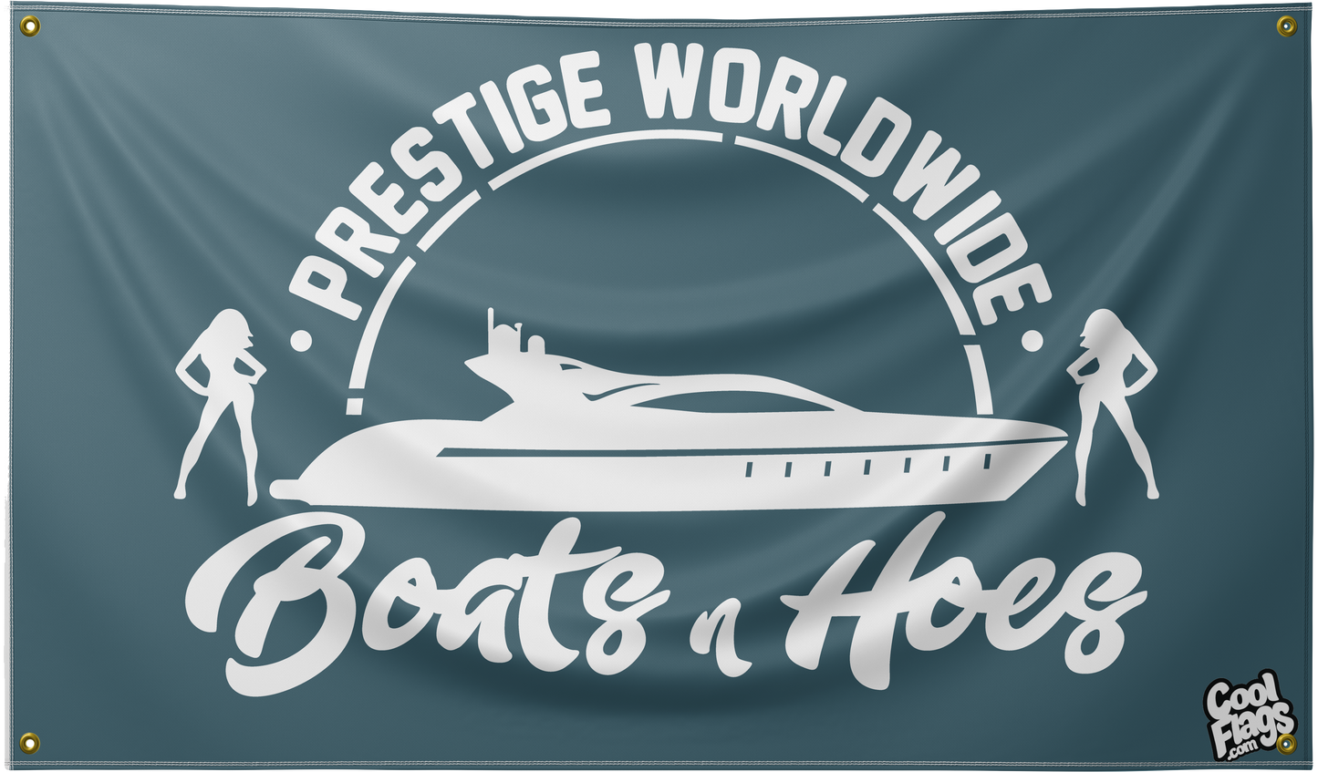 Boats and Hoes Flag  - Prestige World Wide Flag
