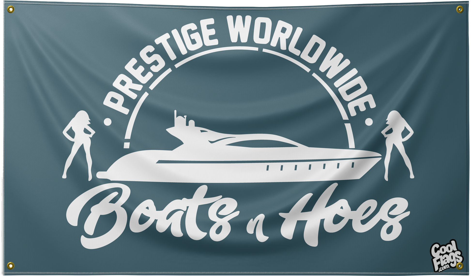 Boats and Hoes Flag  - Prestige World Wide Flag