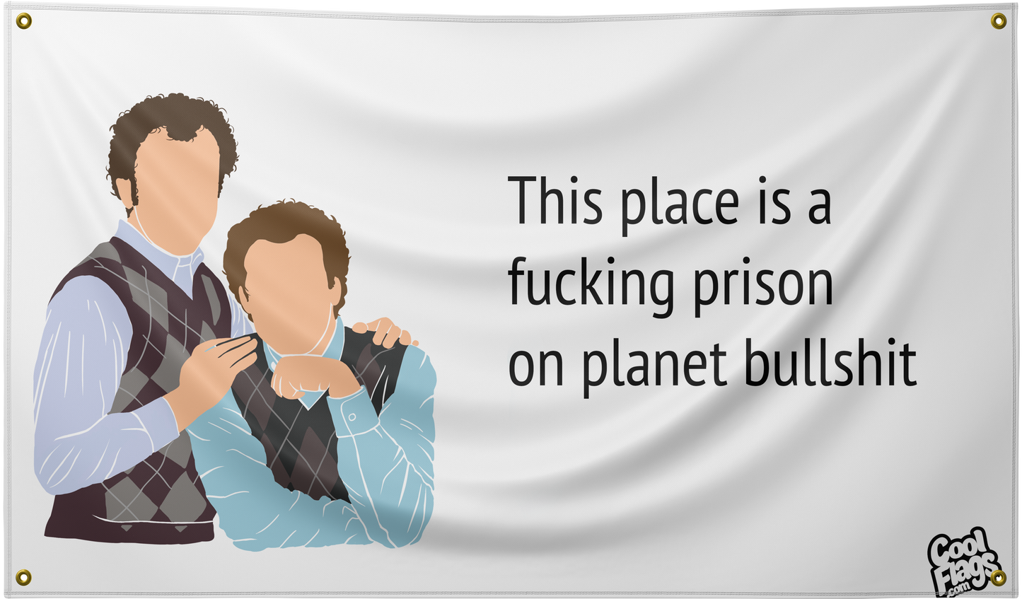 Stepbrothers quote funny flag