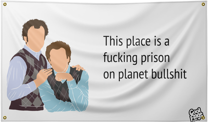 Stepbrothers quote funny flag