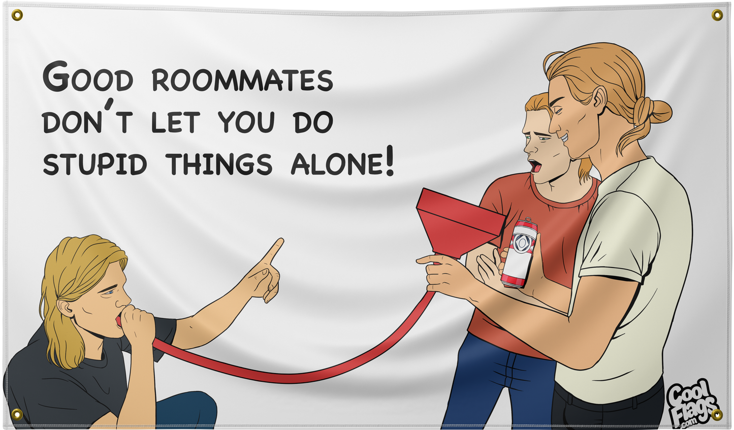 funny flag for college roommates