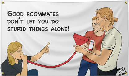 funny flag for college roommates