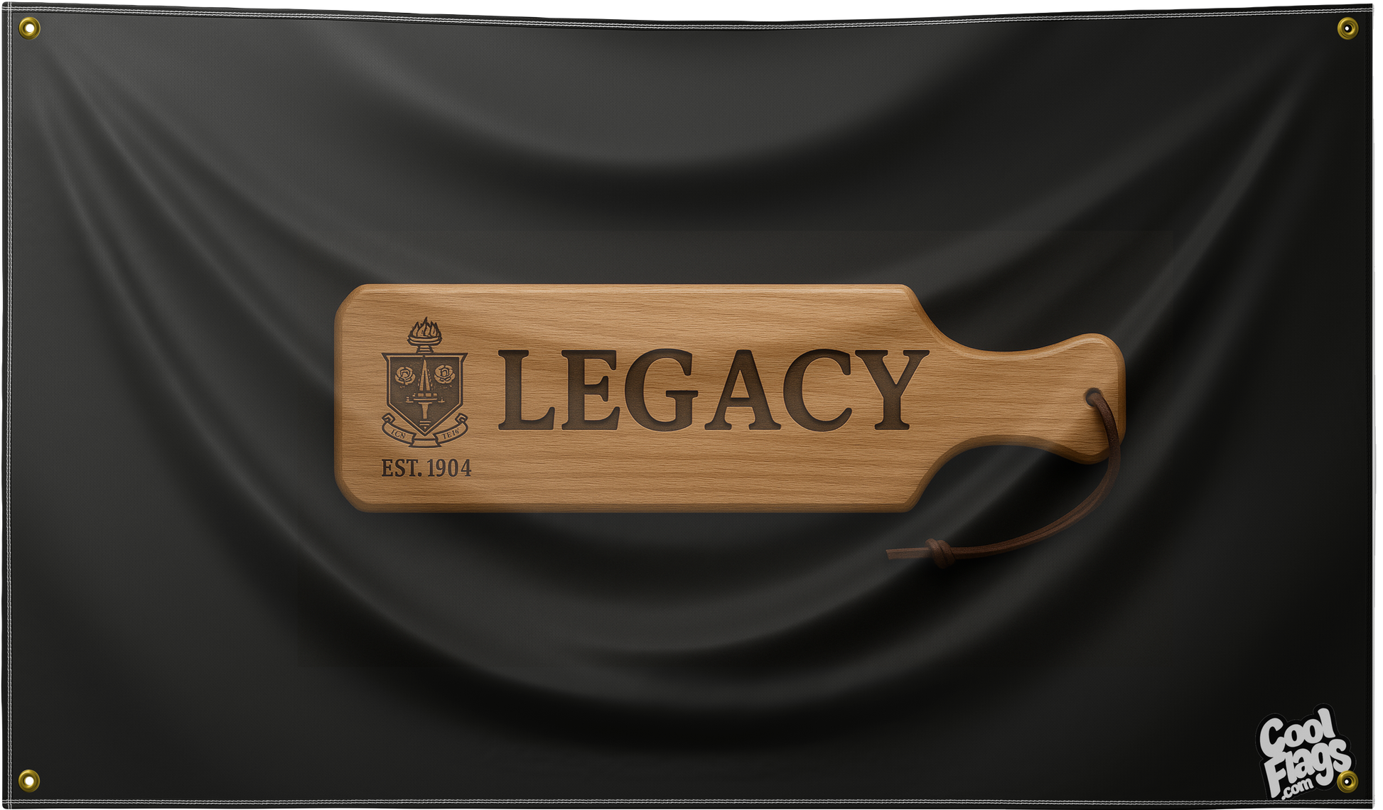 Fraternity legacy funny flag
