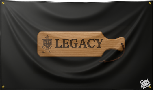 Fraternity legacy funny flag