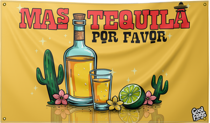 Mas tequila Por Favor Flag - Tequila Flags