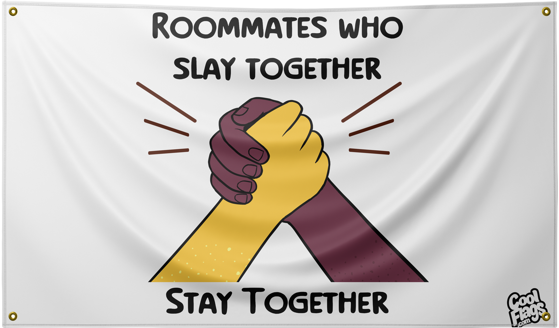 College roommate funny flag
