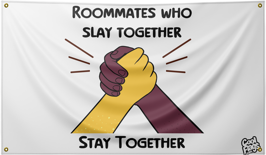 College roommate funny flag