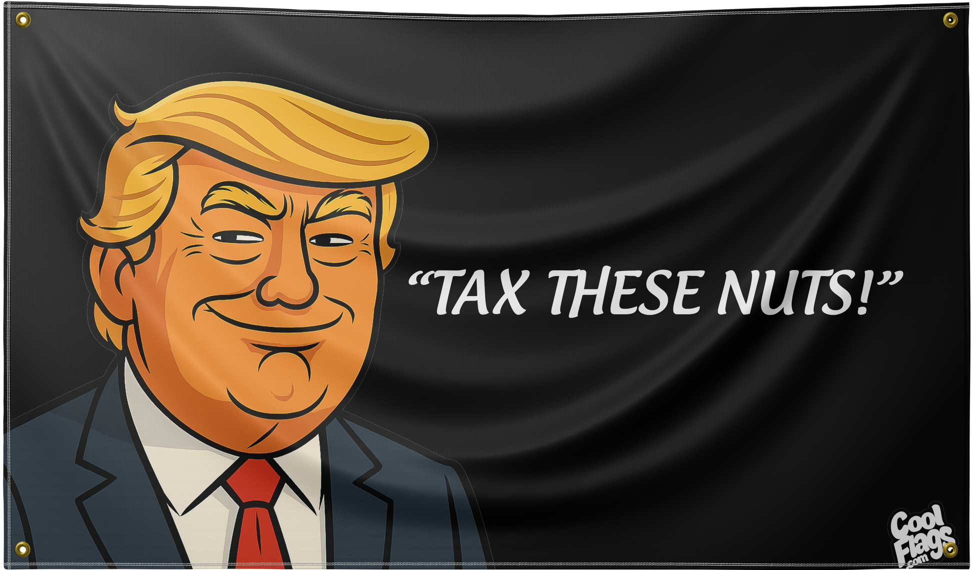 Tax these nuts Trump flag